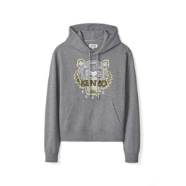 Men Tiger Classic Hoodie - Dove Grey