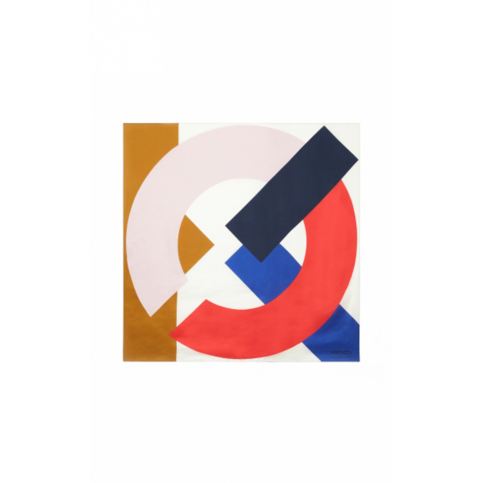 Women Square 90X90 - Red Orange