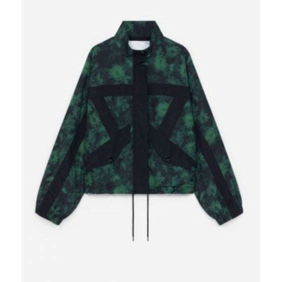 Women Printed Blouson - Pine