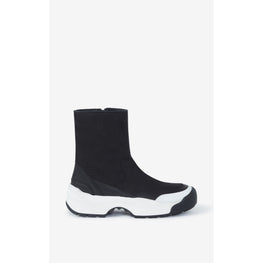 Women Kenzo Work Boot - Black
