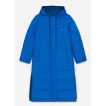 Women Elongated Puffer Reversible - Midnight Blue