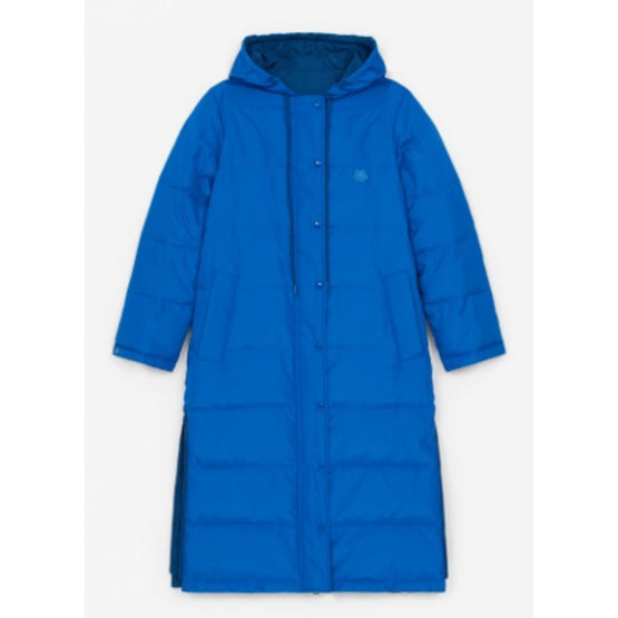 Women Elongated Puffer Reversible - Midnight Blue