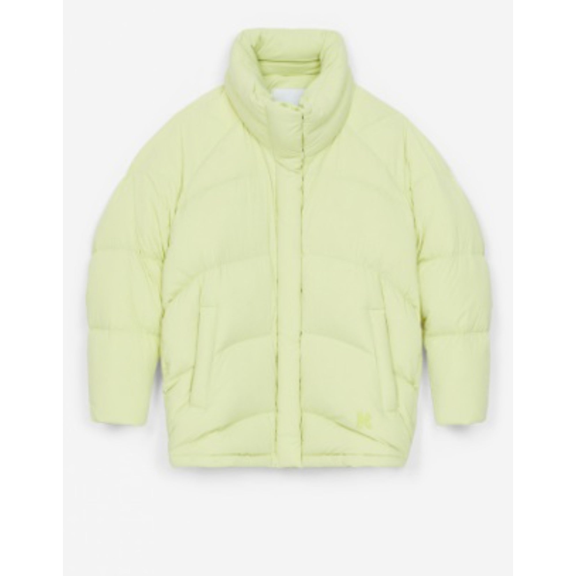 Women Puffer Jacket - Lemon