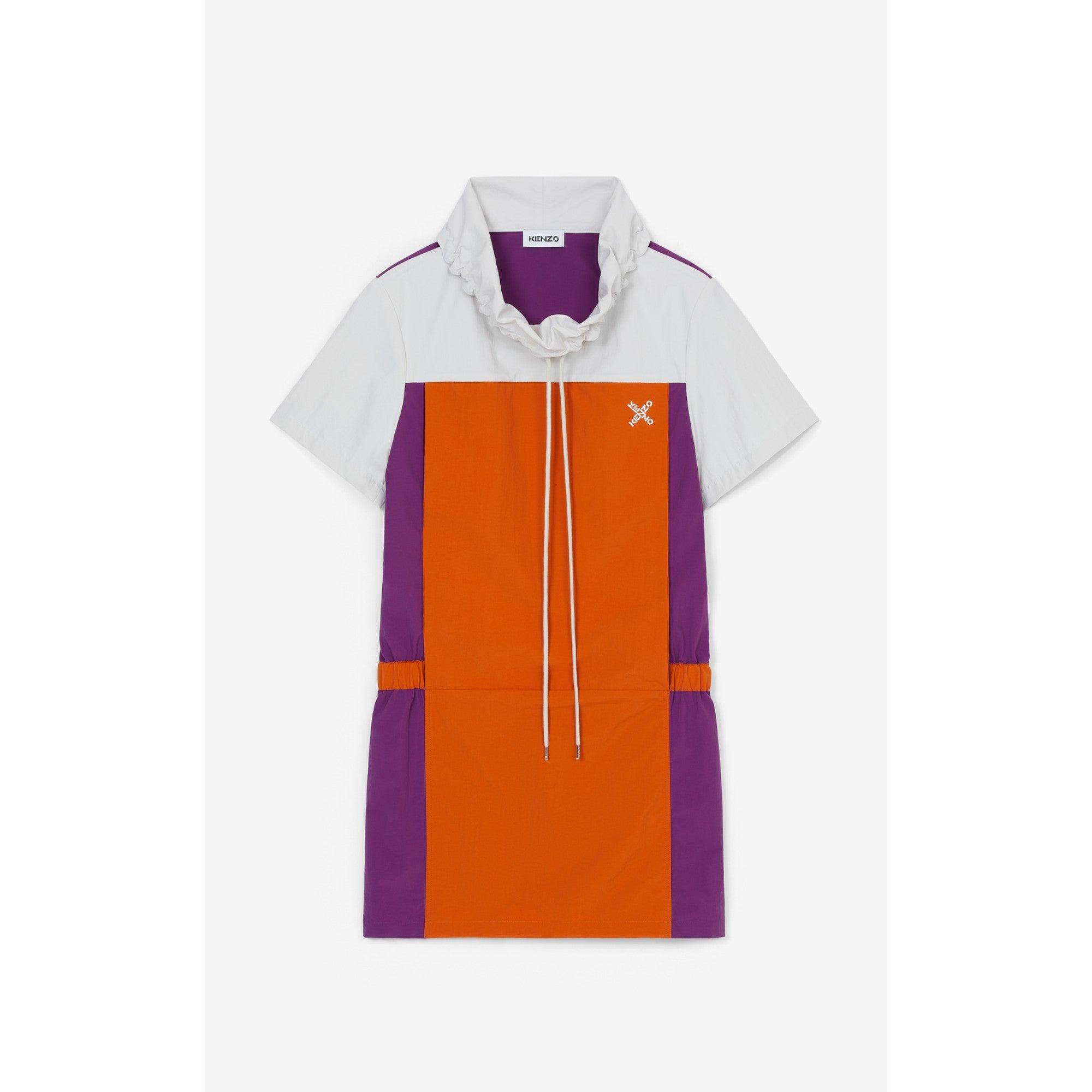 Women Kenzo Sport Short Dress - Deep Orange