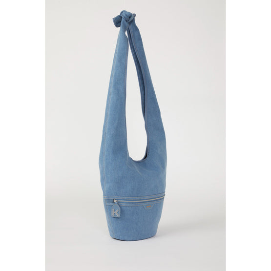 Women Large Bucket Bag - Blue