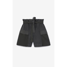 Women Belted Short - Stone Grey