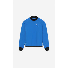 Women Kenzo Sport High Neck Sweat - Electric Blue