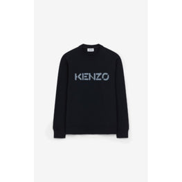 Women Kenzo Logo Classic Sweatshirt - Black