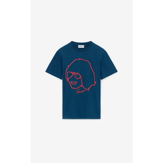 Women Kenzo Takada Loose T-Shirt - Midnight Blue