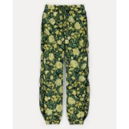 Women Printed Jogpant - Black