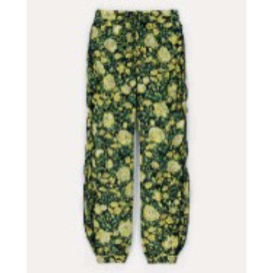 Women Printed Jogpant - Black