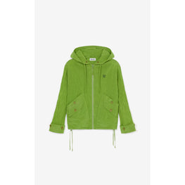 Men Hooded Blouson - Absinthe