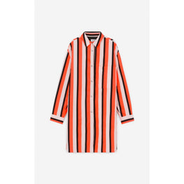 Men Long Coat - Medium Orange