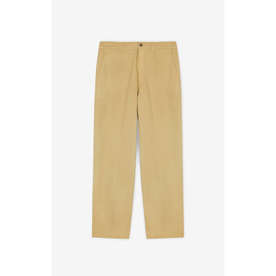 Men Tapered Cropped Pant - Sand