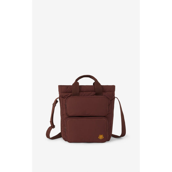 Men Tote Bag - Bordeaux