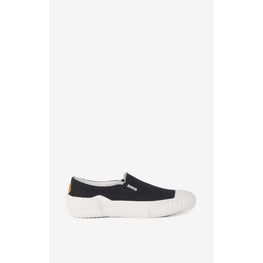 Men Tiger Crest Slip-On Sneakers - Black