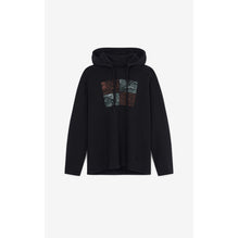 Men Seasonal Raglan Hoodie - Black