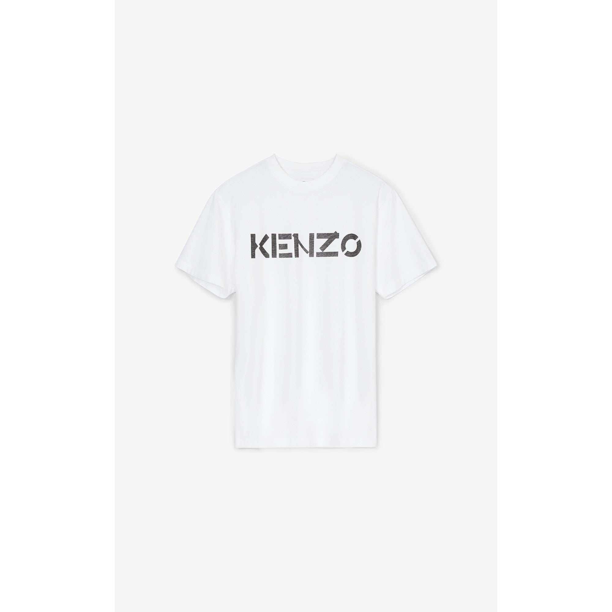 Men Kenzo Logo Classic T-Shirt - White