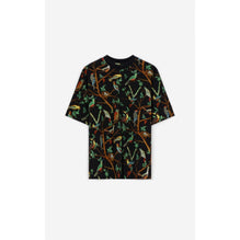 Men Print Relaxed T-Shirt - Black