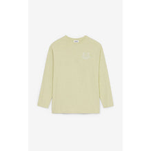 Men Recycling Long Sleeves T - Almond Green