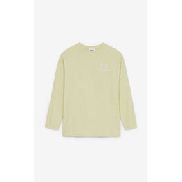 Men Recycling Long Sleeves T - Almond Green