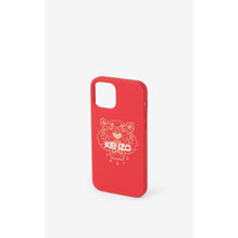 Men C.Iphone 12Pro Max  Sil. Tiger - Raspberry