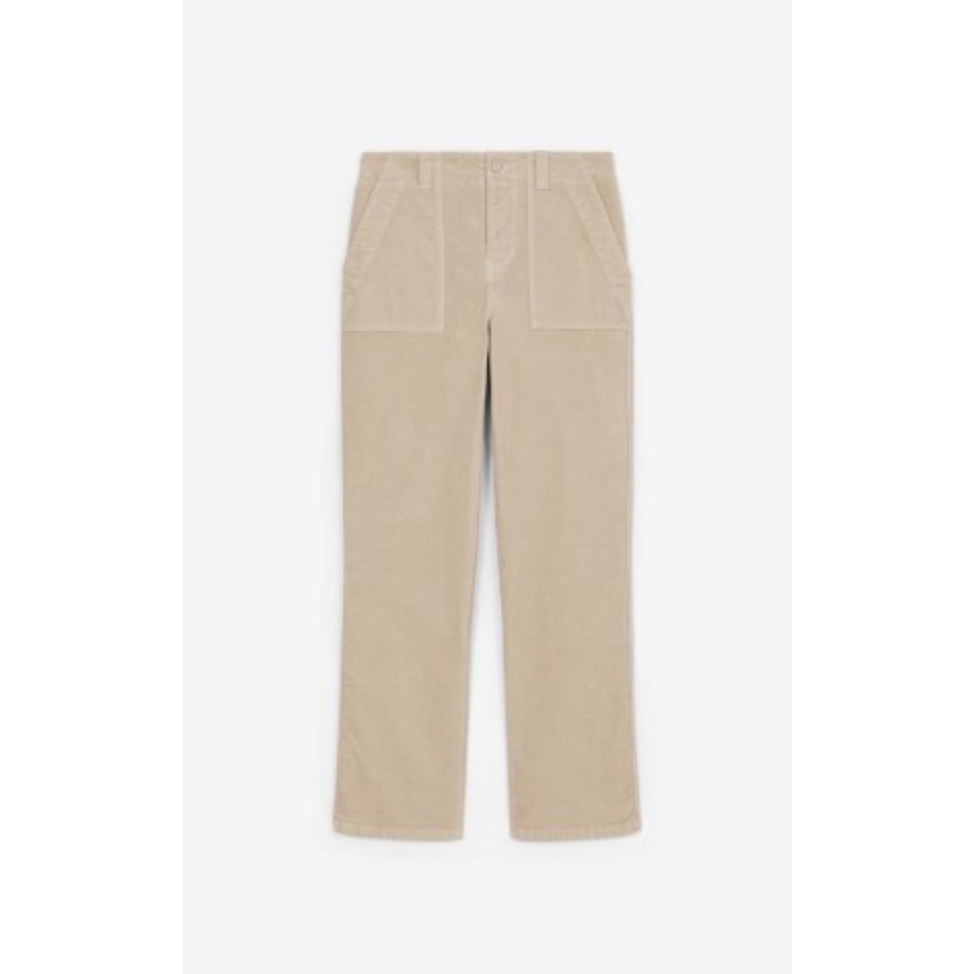 Women Regular Fit Pant - Sand