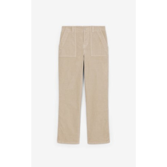 Women Regular Fit Pant - Sand