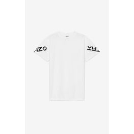 Women Kenzo Cross T-Shirt Dress - White
