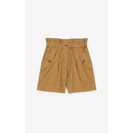 Women Elasticated Short - Tabac