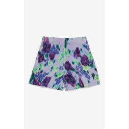 Women Printed Mini Short - Wisteria