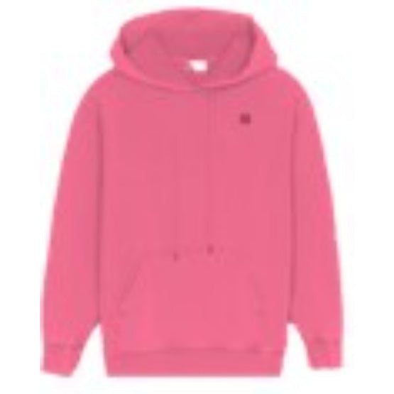 Women Tiger Crest Loose Hoodie - Deep Fuschia
