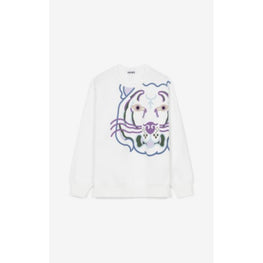 Women K-Tiger Classic Sweatshirt - White