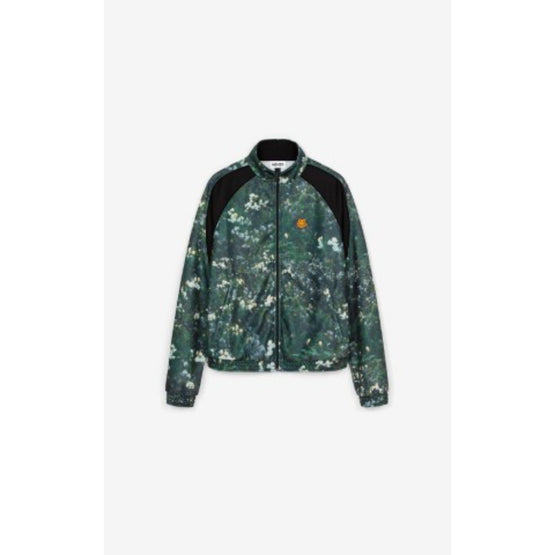 Men Print Regular Jacket - Black