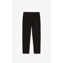 Men Tapered Cropped Jean - Black
