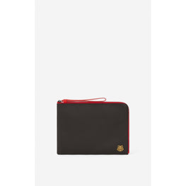 Men Large Clutch - Black