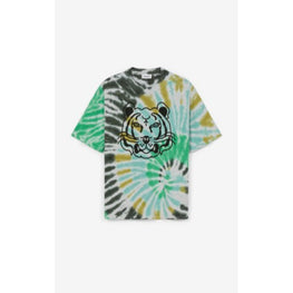 Men K-Tiger Tie Dye T-Shirt - Mint