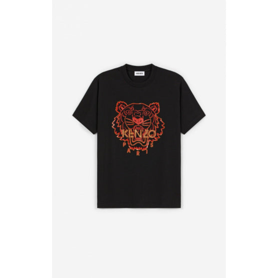 Men Tiger Classic T-Shirt - Black