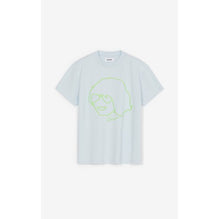 Men Seasonal Graphic Relaxed T-S - Sky Blue