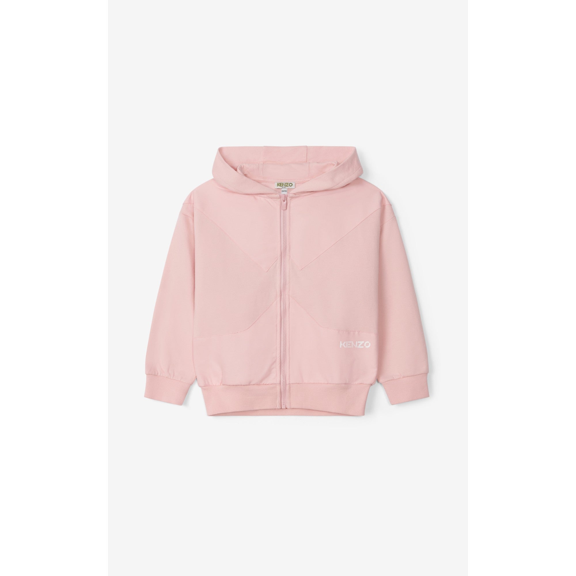 Kids Gilet Capuche - Faded Pink