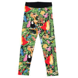 Kids Leggings En Coton Ã‰lasthanne - Multicolor
