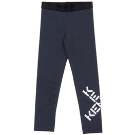 Kids Leggings En Jersey - Anthracite