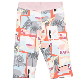 Kids Cycliste En Interlock - Coral